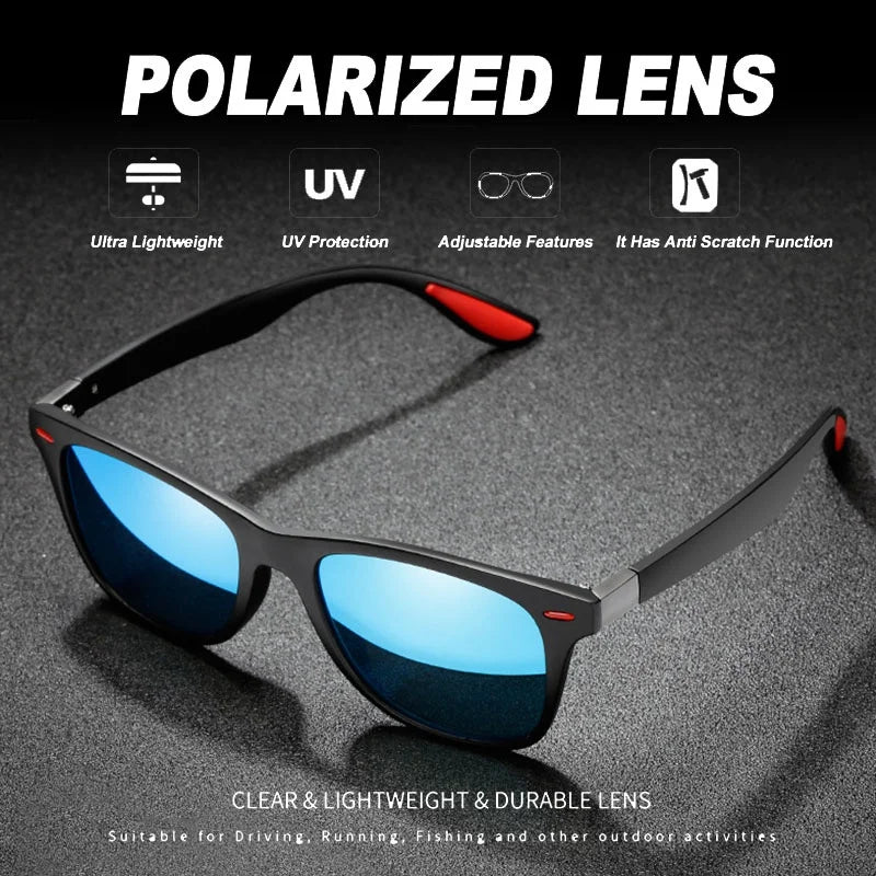 Lunettes Vision Nocturne Polarisées Pilote — Sport Extérieur Jour & Nuit