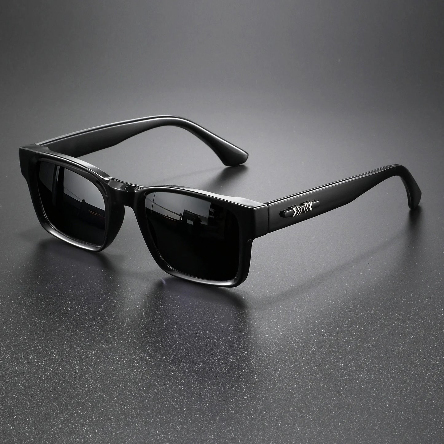 Lunettes de Soleil Rétro Punk Carrées UV400 — Extérieur Style Décontracté