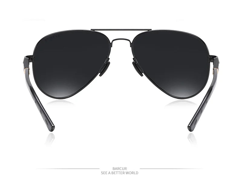 Lunettes de soleil pilotes polarisées — conduite, pêche, randonnée, accessoires homme