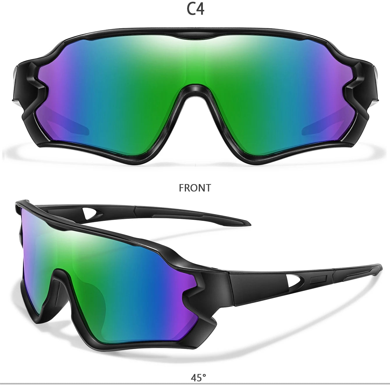 9-15 ans enfants cyclisme lunettes de soleil garçons et filles Sports de plein air équitation UV400 Camping lunettes pêche vélo lunettes pour enfants