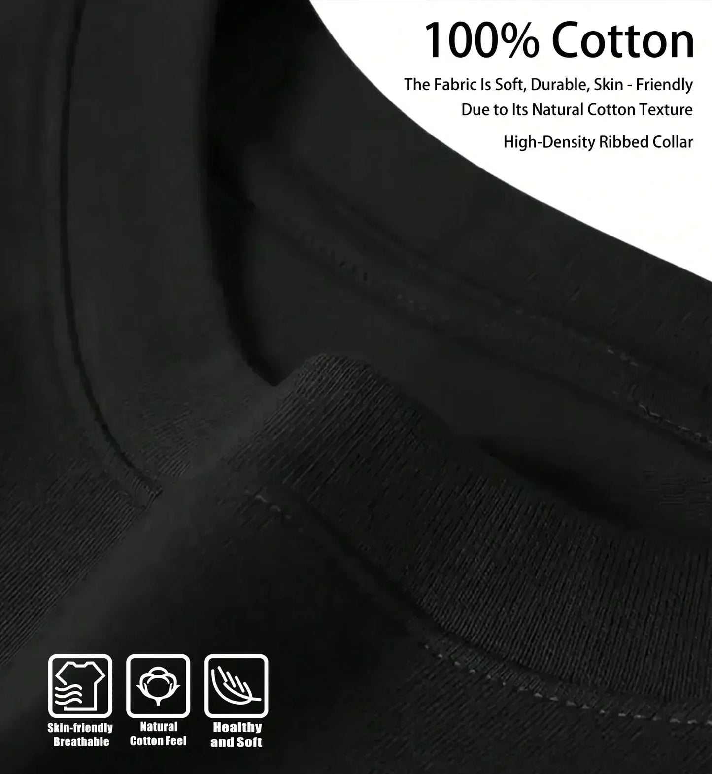 T-shirt décontracté oversize imprimé 100% coton — dessin animé, été 2026, adultes, enfants, Y2K
