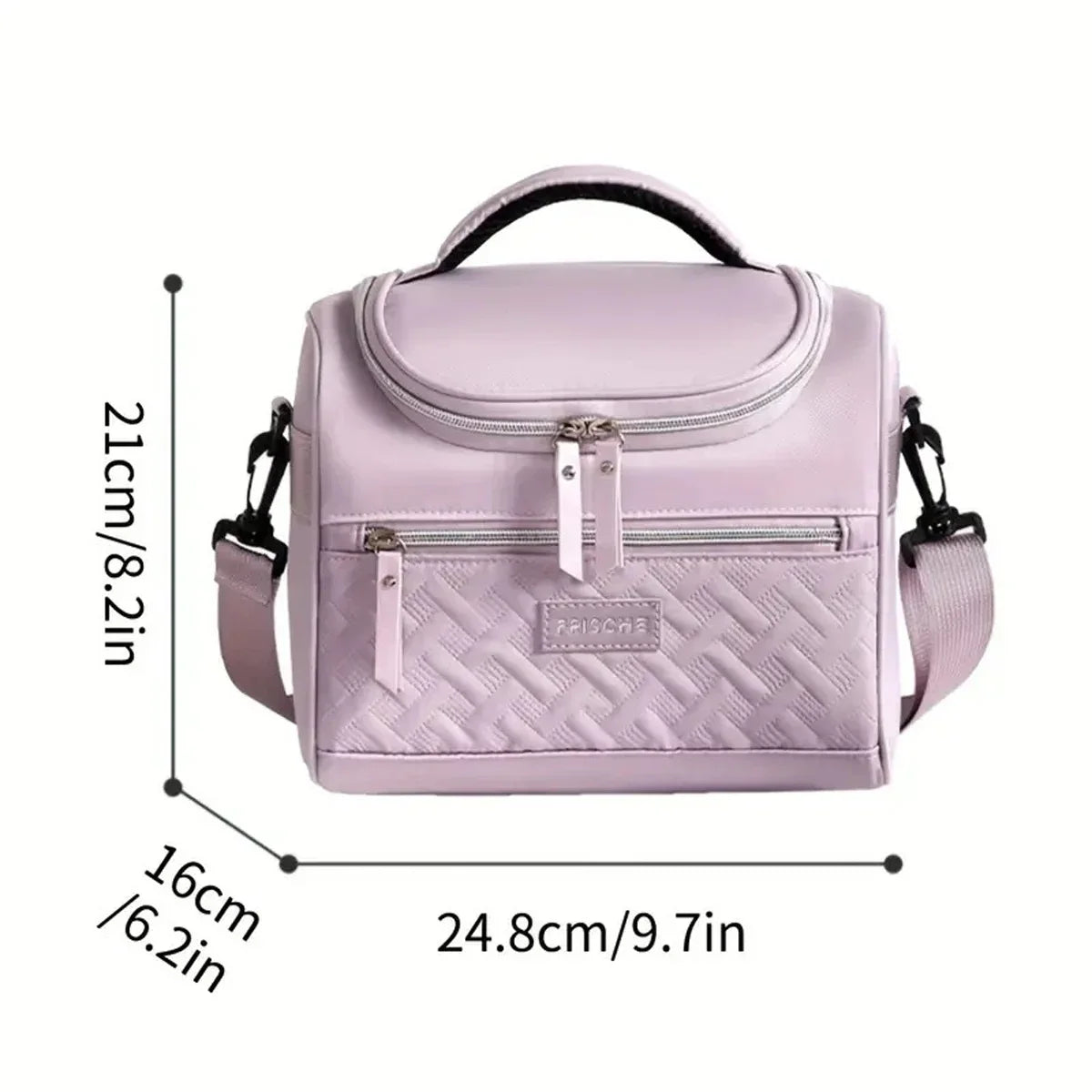 Sac à déjeuner Portable, boîte thermique alimentaire, Durable, étanche, refroidisseur de bureau, boîte à déjeuner avec bandoulière, sac de pique-nique pour Couples unisexe