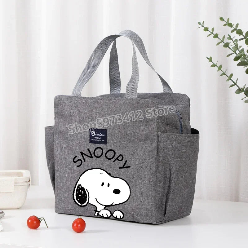 Sac isotherme portable pour déjeuner et boissons — mignon, thermique, pique-nique, cadeau enfants