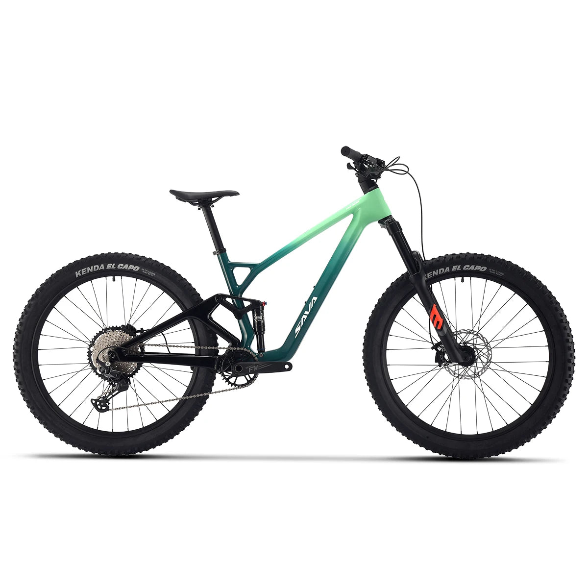 SAVA Denon 612 Carbon Fiber 12-Speed 27.5-inch Full Shock 21-Speed Shimano M6100 Kit MTB Wheel Size