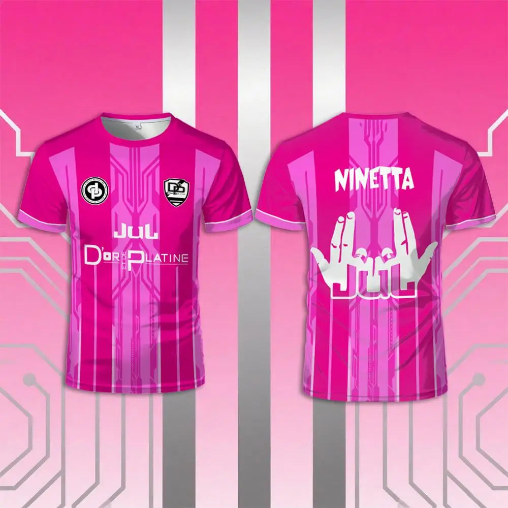 Maillot de football co-brandé — respirant, séchage rapide, chemise de sport