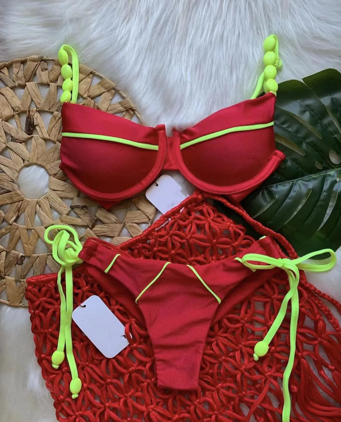 RUOTONGSEPT nouveau Sexy Push up Bikini ensemble maillot de bain femmes taille basse maillots de bain pour femme deux pièces maillots de bain 2023 maillot de bain