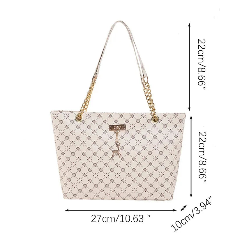 Sac Fourre-Tout Cuir Souple Femme — Grande Capacité Bandoulière Accessoires