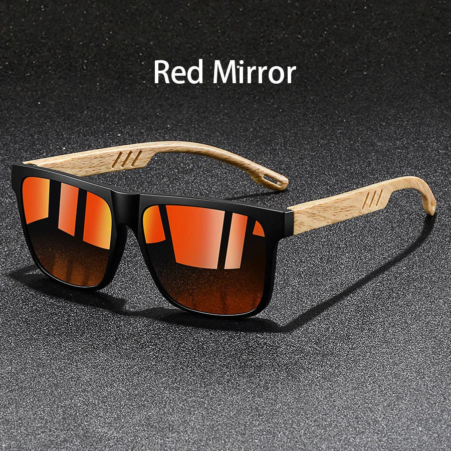 Mode Vintage carré cadre carré lunettes de soleil hommes femmes pêche conduite homme marque de luxe concepteur lunettes de soleil UV400 lunettes