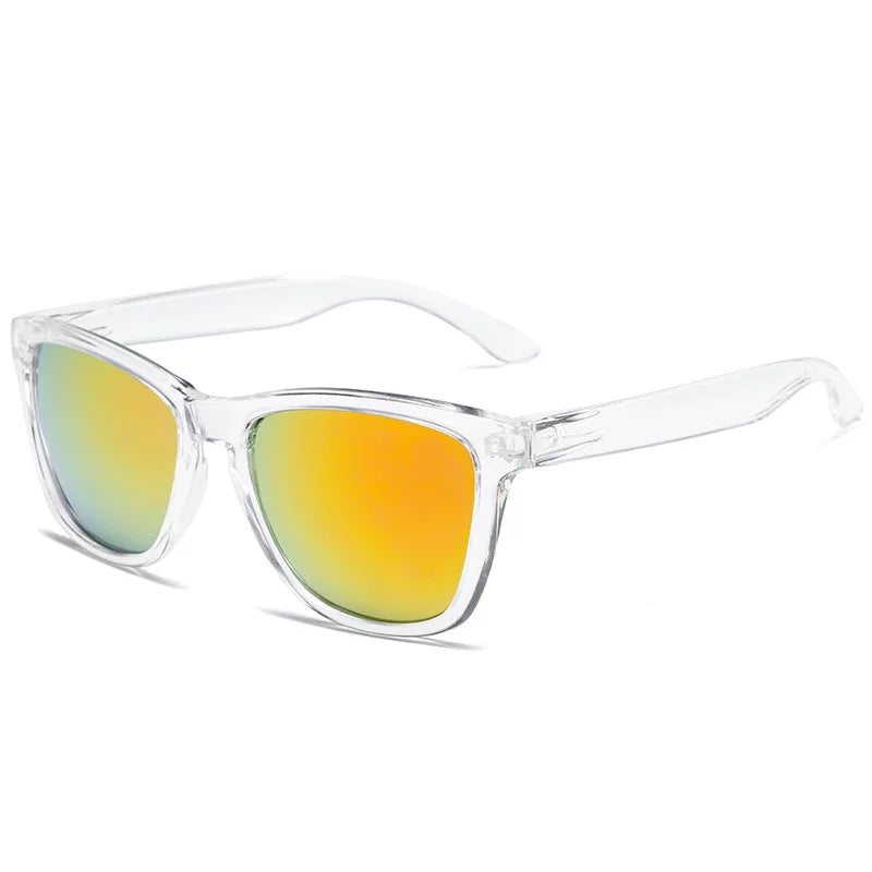 Lunettes de soleil polarisées rétro hommes et femmes — vision nocturne, UV400, claires