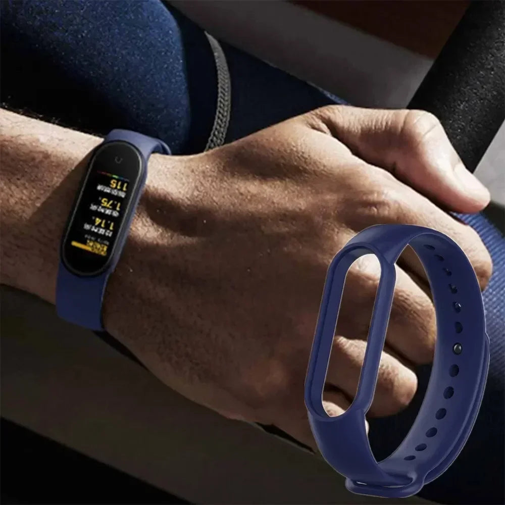 Watch Straps for Xiaomi Mi Band 7 6 5 4 3 Silicone Bracelet Wristbands MiBand 3/4 band5 band6 Smart Watch Accessories