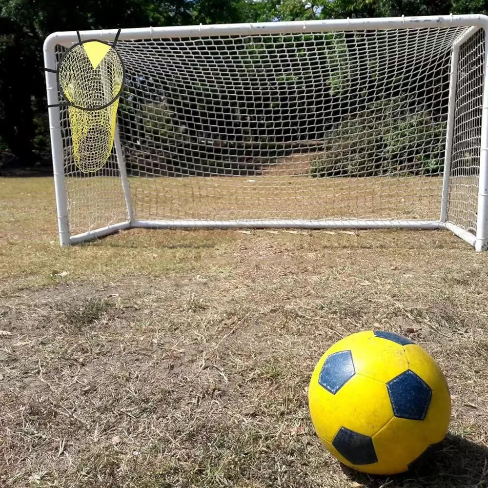 Cible d’Entraînement Football Nylon — Précision de Tir, Fixation Rapide au But