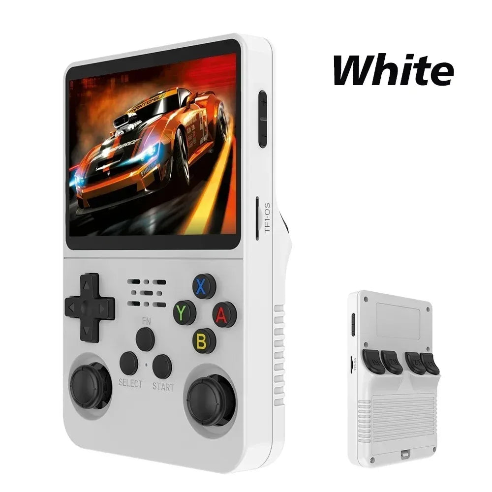 BOYHOM 64G 128G R36S Retro Handheld Game Console Linux System 3.5 Inch IPS Portable Pocket Player 64GB Video Games Kids Gifts