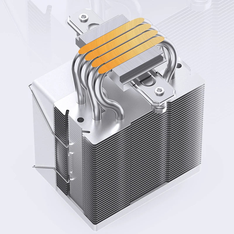 JONSBO CR1400 EVO refroidisseur de processeur 4 HeatPipes ARGB PWM processeur radiateur d'air ventilateur silencieux pour LGA1700 1200 1151 1150 AM4 AM5