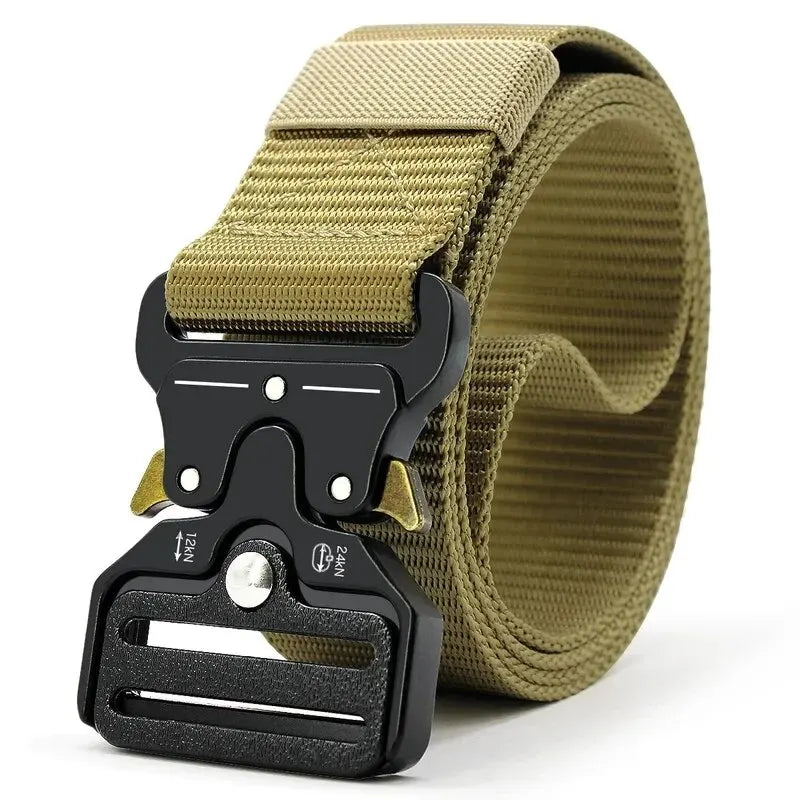 Multifunctional outdoor belt for men, high-quality canvas for nylon, luxury belt for men, sports jeans for women