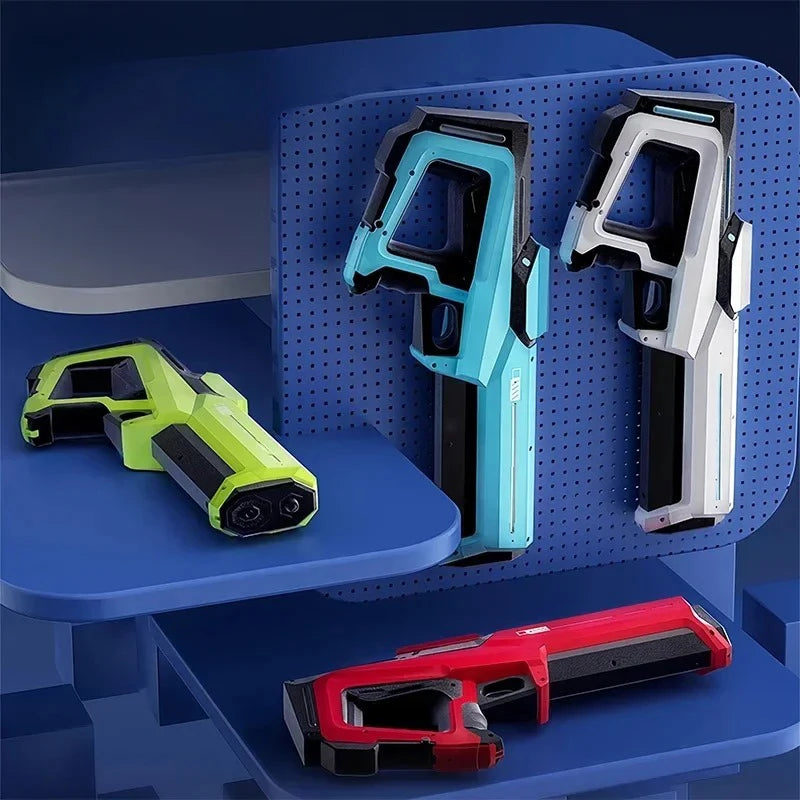 Pistolets à eau électriques pour adultes, puissant gicleur, aspiration automatique d'eau, jouet de plage en plein air d'été pour garçons, cadeau pour enfants