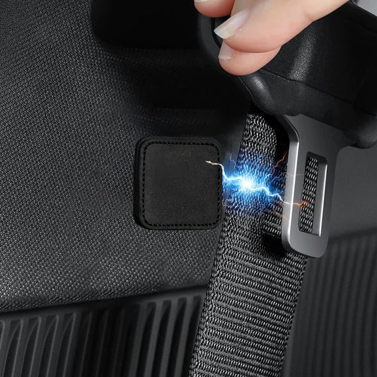 Clips Ceinture Sécurité Magnétique Daim Voiture — Support Stabilisateur Réglable Auto