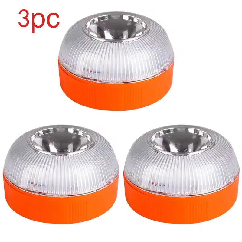 Lumière d'urgence LED pour voiture, clignotante, à induction magnétique, pour accident routier, lumière stroboscopique portable d'avertissement