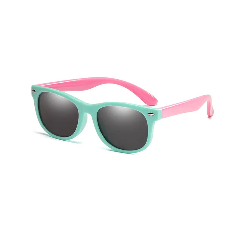 RUISIMO Kids Polarized Sunglasses TR90 Boys Girls Sunglasses Silicone Safety Glasses Children's Gift Baby UV400 Glasses