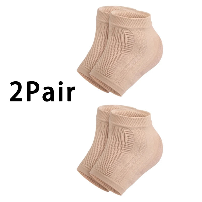 Protège-Talon Mesh Gel Silicone — Soin Pieds Anti-Ampoules