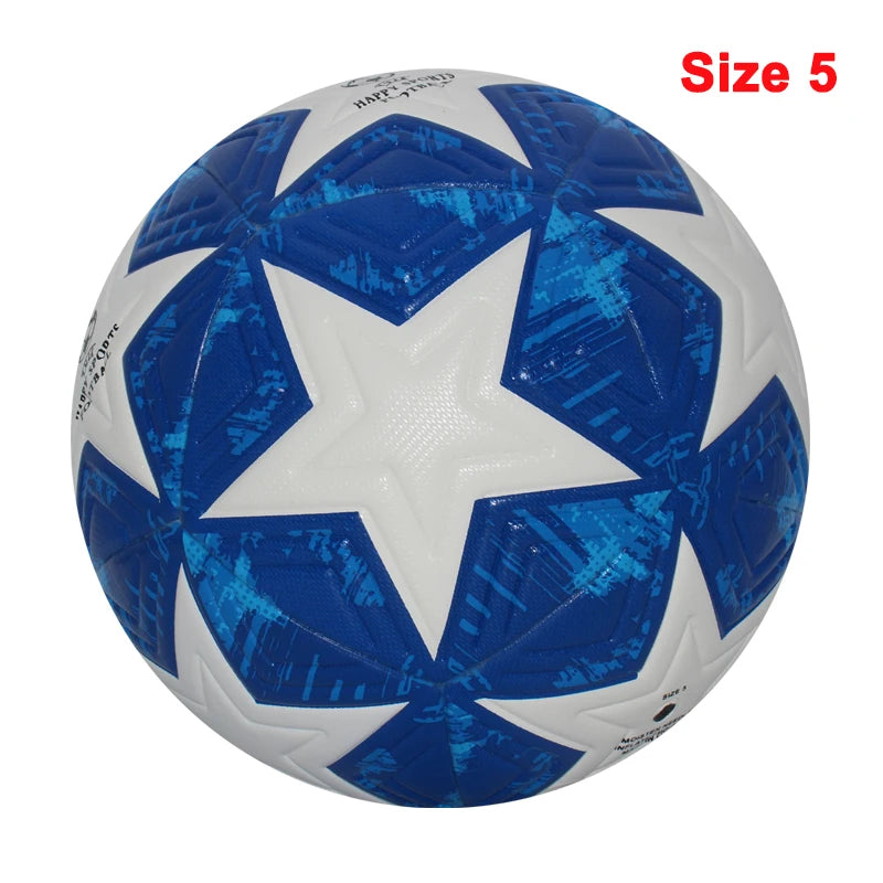 Ballon de Football Taille Officielle 4/5 PU — Sans Couture Match Extérieur