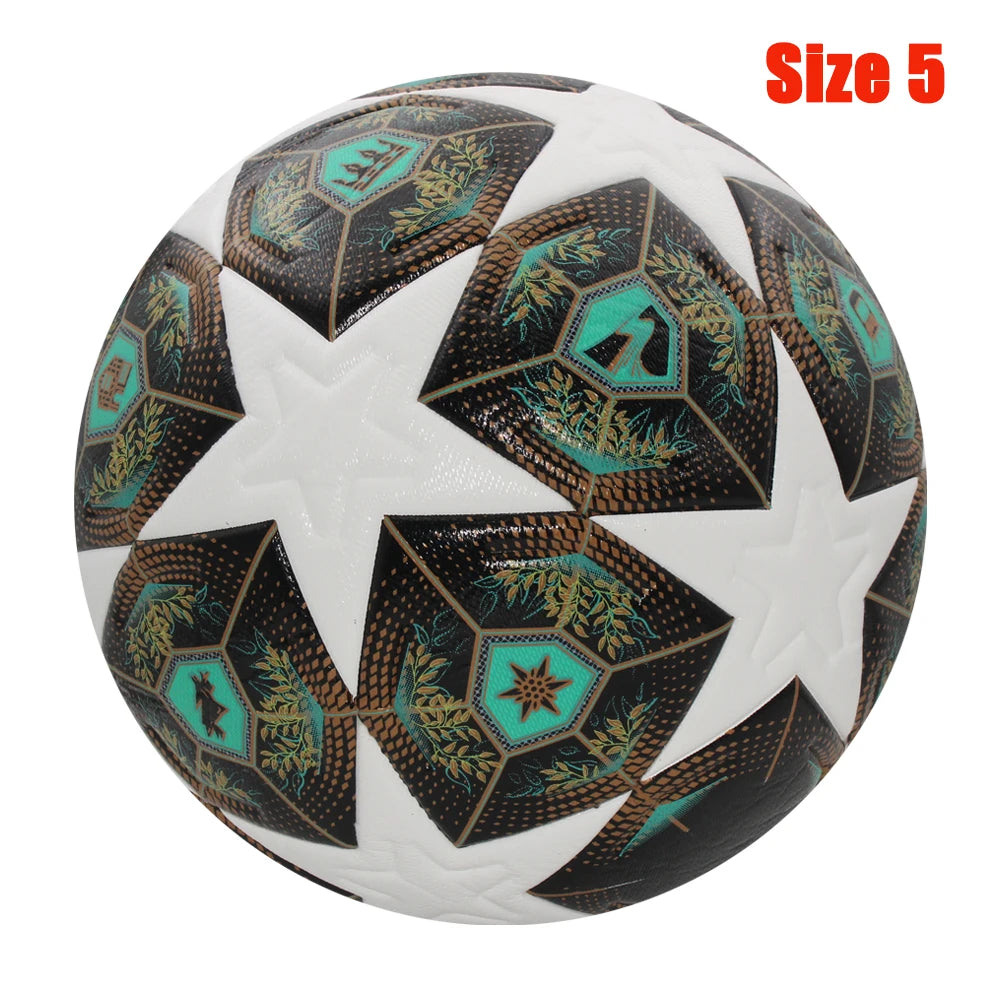 Ballon de Football PU Sans Couture Professionnel — Taille 4 ou 5, Match & Entraînement