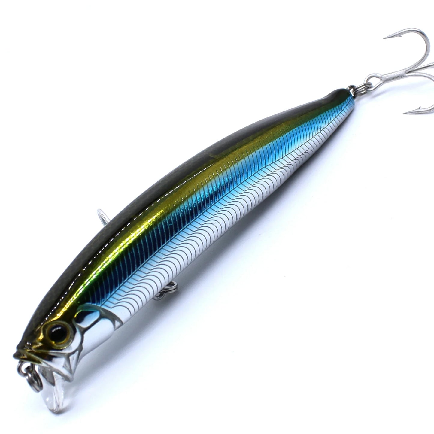 Leurre de Pêche Flottant Minnow Jerk — Wobbler Surface Carnassier