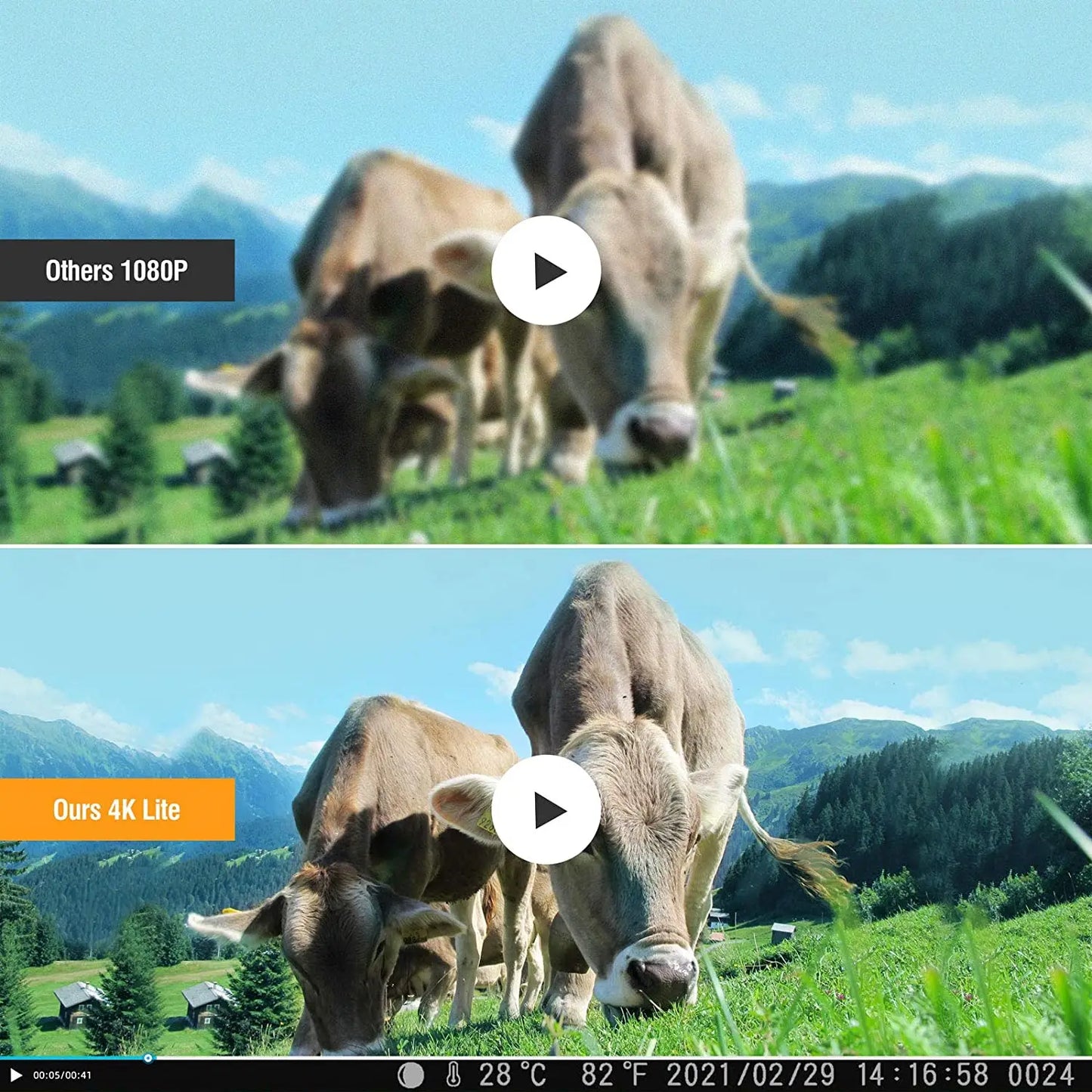 4K flux en direct médias APP Service sans batterie au lithium caméra de chasse 4G 30MP Vision nocturne Photo HC940PRO caméra