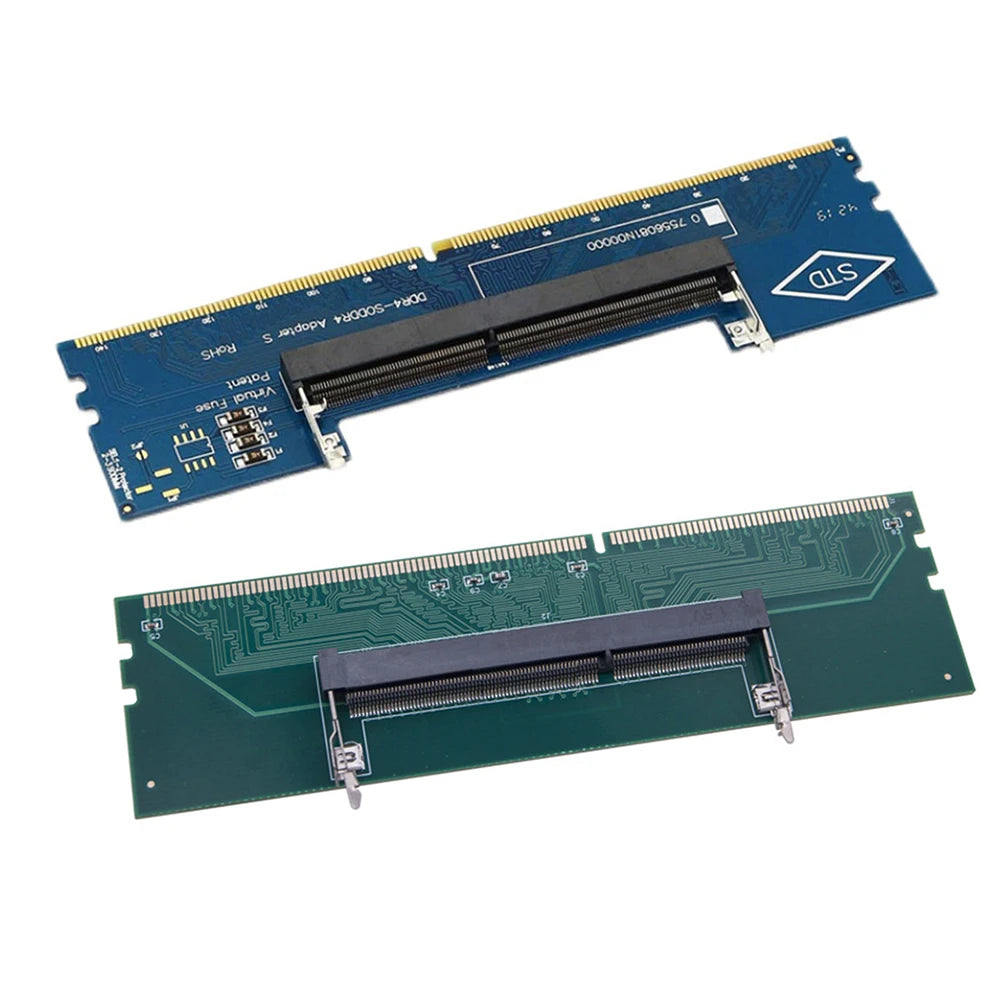 Carte adaptateur de mémoire pour ordinateur portable DDR3 DDR4 DDR5, carte SO-DIMM vers carte PC DIMM, mini connecteur de mémoire RAM