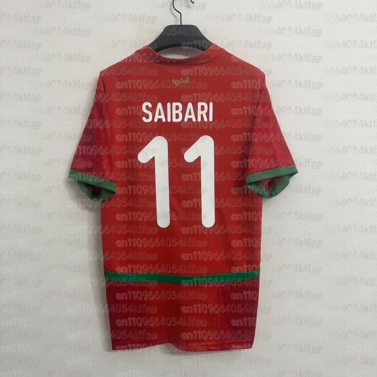Conjunto de camisetas de fútbol de Marruecos 2025 para casa y visitante, estampado 3D, manga corta, para deportes al aire libre, camiseta para adultos y niños
