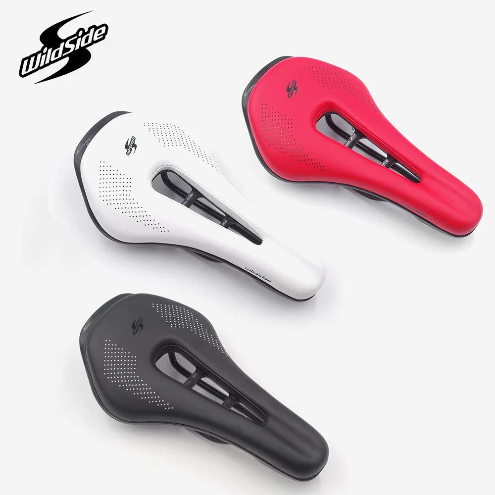 WILDSIDE - TriDuvet TT Comfortable Bike Seat for Men and Women, Road Mountain Bike Saddle, Bike Parts, Time Trial, Mountain Racing
