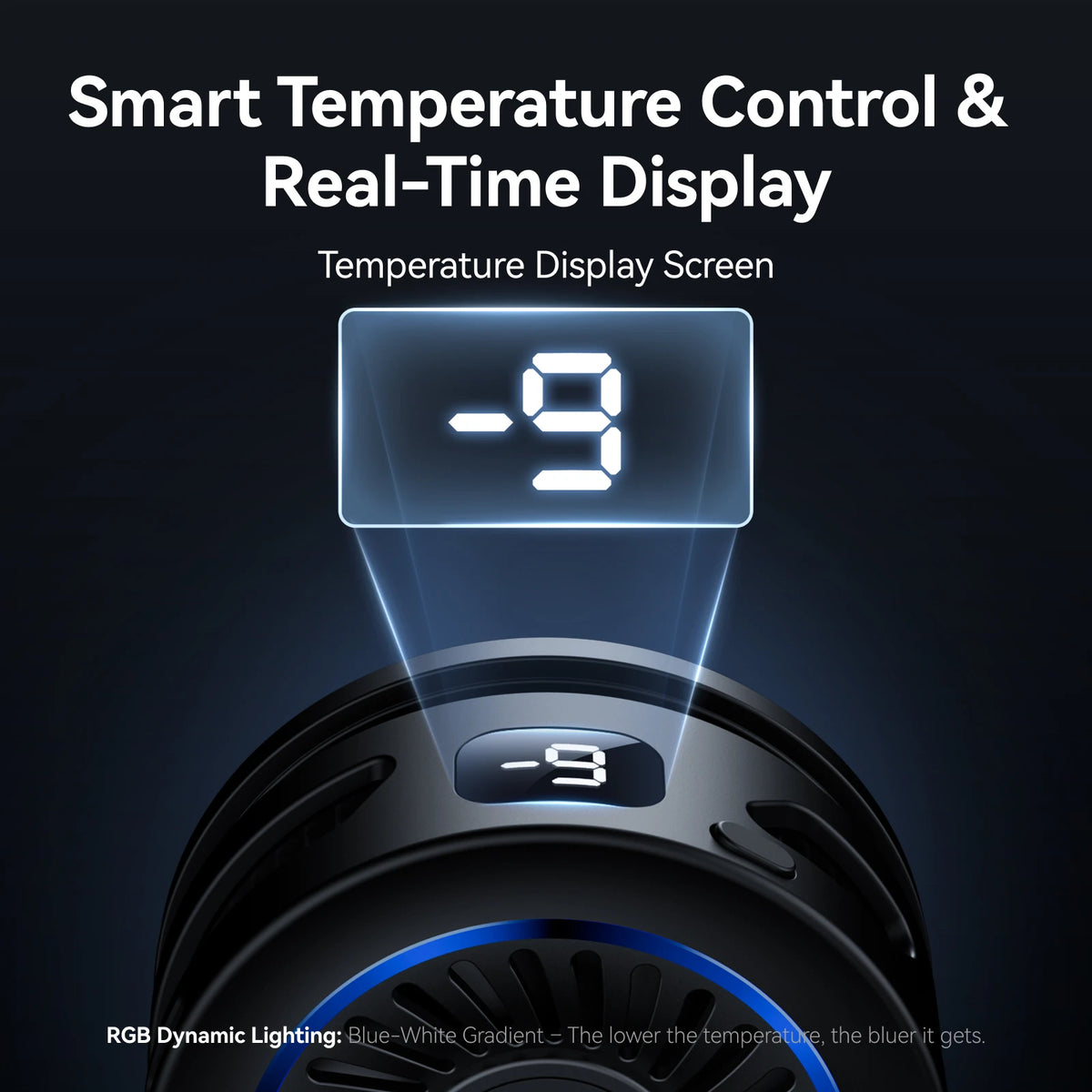 Radiateur Magnétique Smartphone — Dissipateur Thermique Portable, Refroidissement Rapide