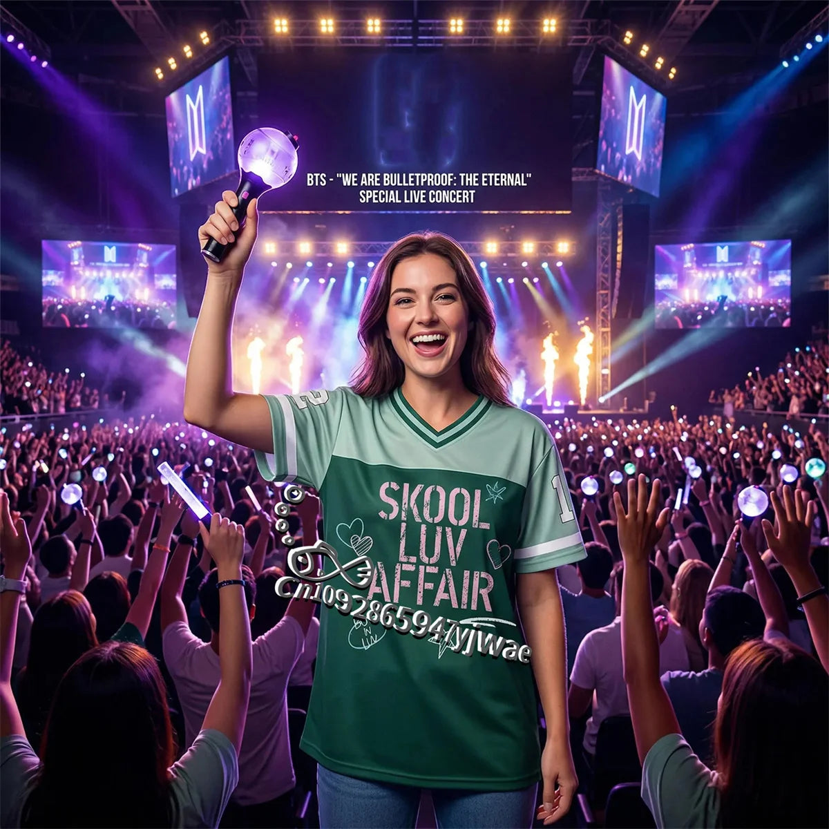 T-Shirt Concert Pop World Tour 2026 — Cadeau Fan, Manches Courtes, Homme & Femme
