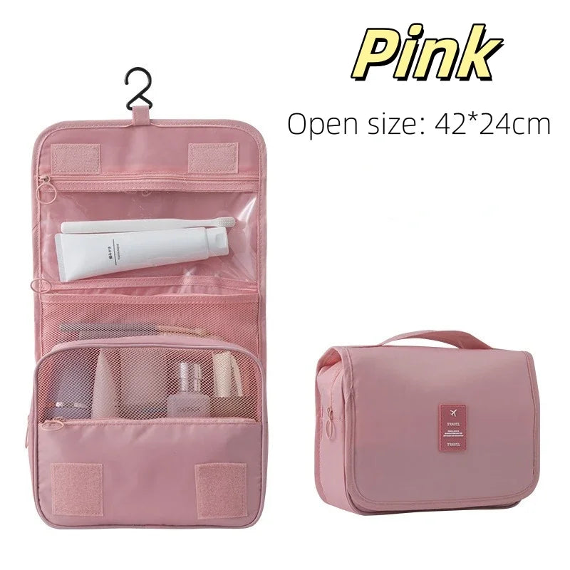 Sac de Maquillage Voyage — Nécessaire Salle de Bain Étanche Femme