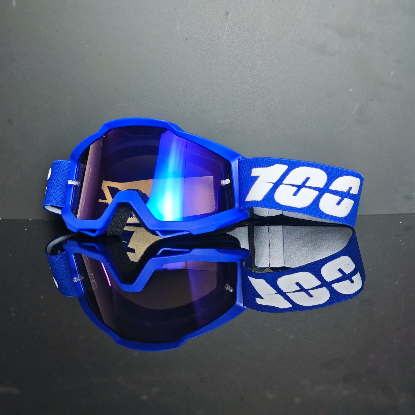 Lunettes Moto Course Anti-Poussière Coupe-Vent — Motocross Cyclisme Ski