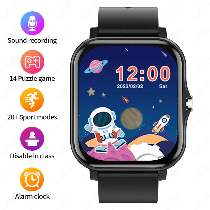 Nouvelle montre intelligente pour enfants avec 20 Modes de Sport podomètre moniteur de sommeil enfants montres de Sport cadeau d'anniversaire jouet cadeau pour filles garçons