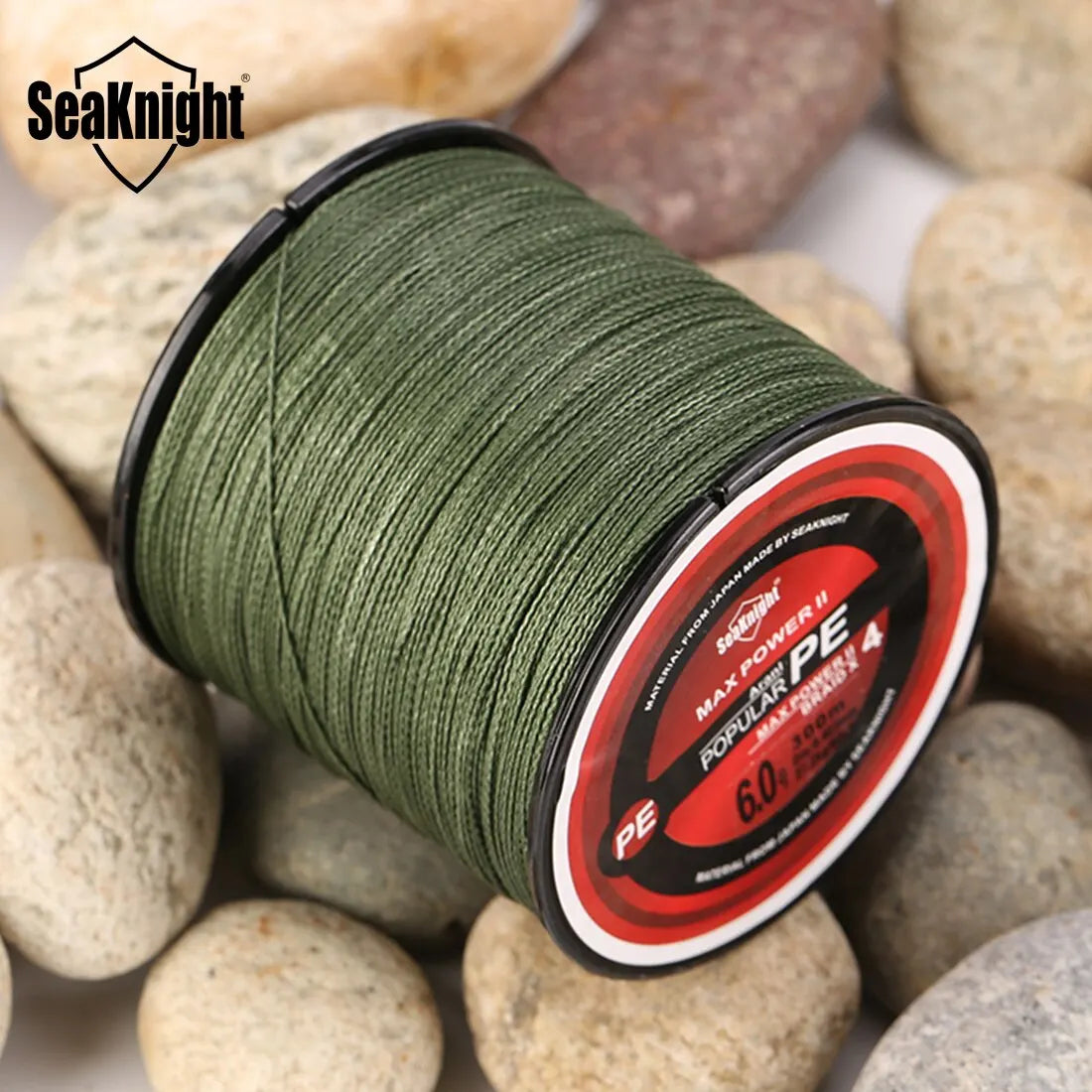 SeaKnight TriPoseidon Série 4 Brins Multifilament Ligne De Pêche 300M PE Ligne Tressée Lisse Carpe Pêche 15lb 20lb 25lb 30lb