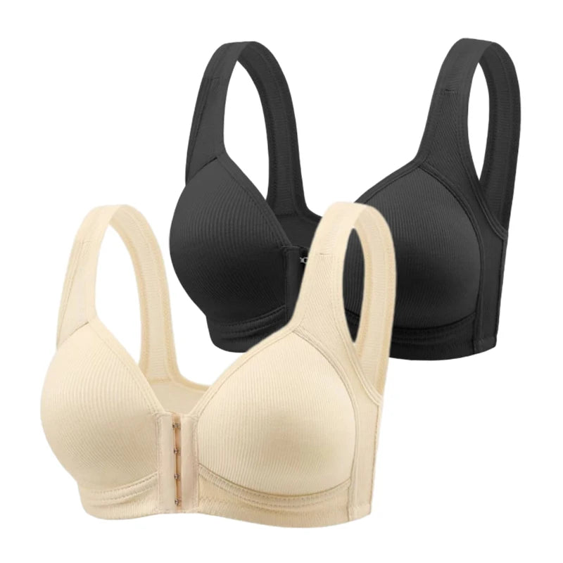Bralette Fallsweet — Fermeture Frontale, Sans Fil & Couverture Complète