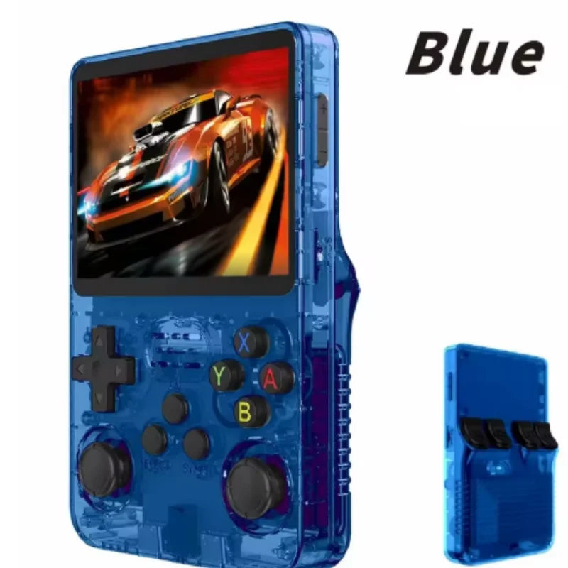BOYHOM 64G 128G R36S Retro Handheld Game Console Linux System 3.5 Inch IPS Portable Pocket Player 64GB Video Games Kids Gifts
