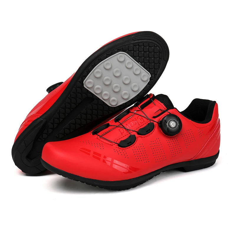Zapatillas de ciclismo, zapatillas deportivas especiales SPD Road Racing para hombre, parte superior transpirable, zapatillas de ciclismo de montaña para exteriores