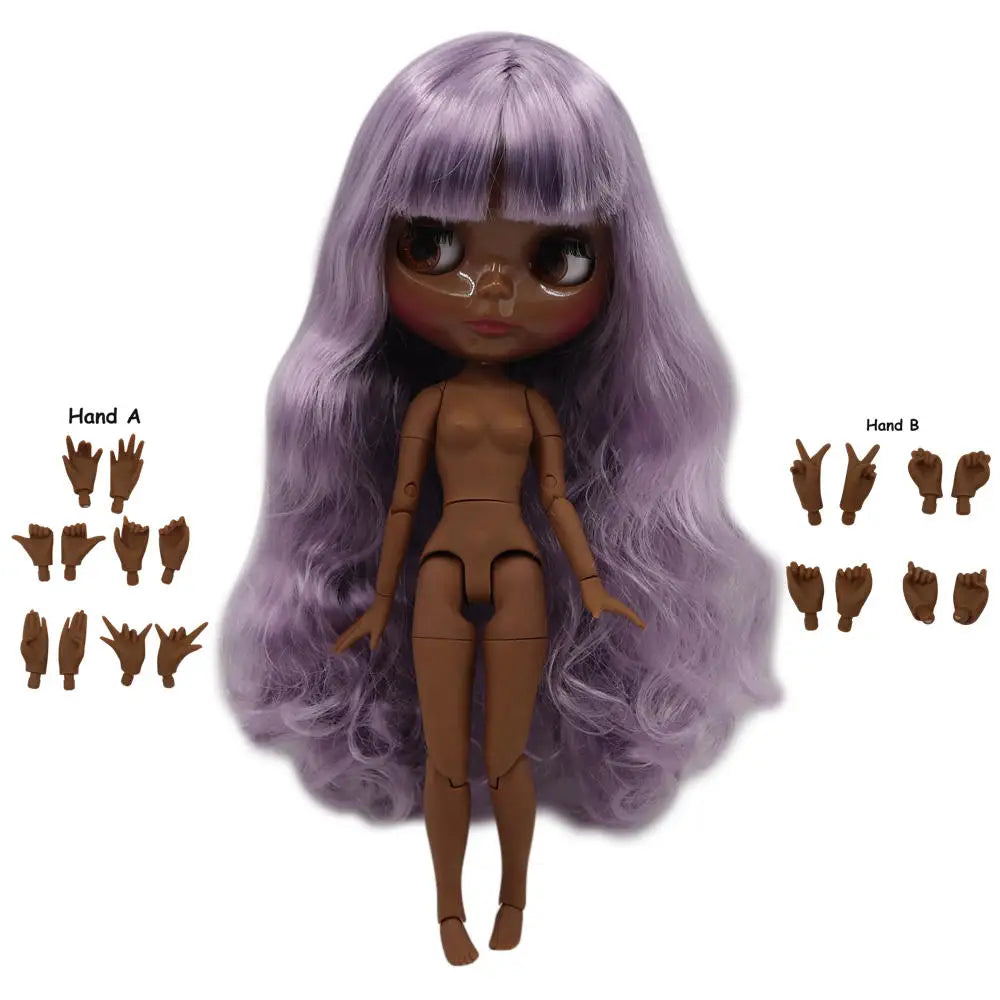 Poupée 1/6 corps articulé BJD bricolage — mode, fille, cadeau, ensemble à main A & B