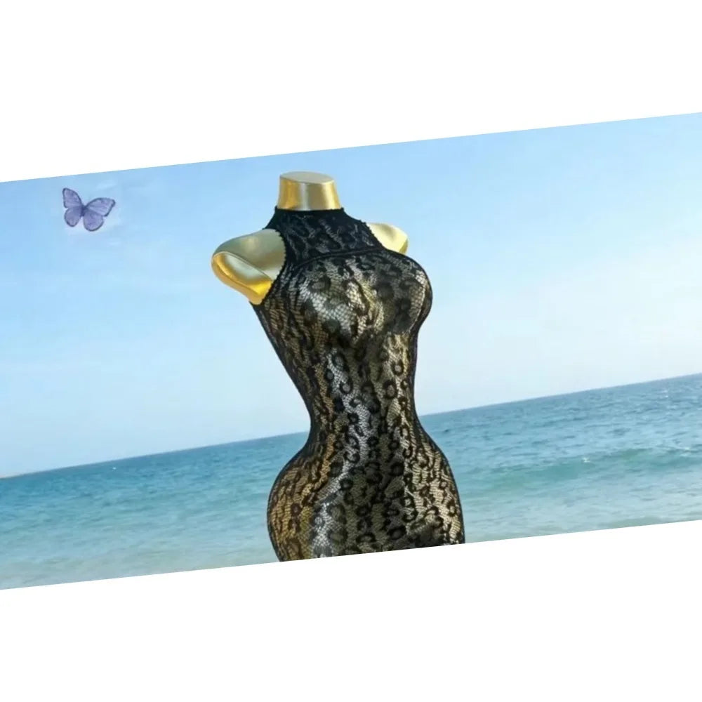 Veste de bain, jupe en maille, idéale pour les activités de plein air pendant les vacances d'été à la plage, également adaptée pour la porter sur la plage.
