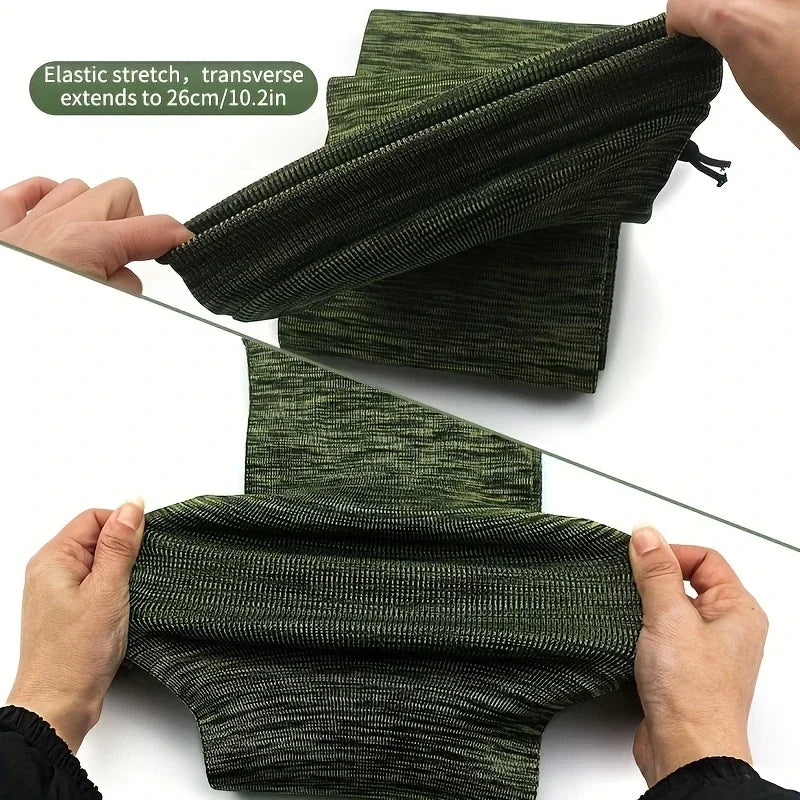 Chaussette en polyester traitée au silicone pour fusil de chasse, housse de protection, sac de pêche, étui, manchon de tir, le plus récent