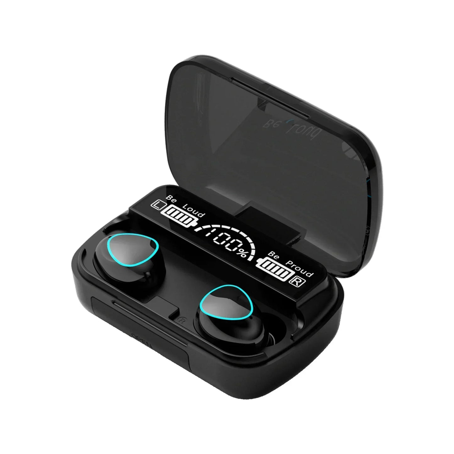 Écouteurs Bluetooth sans fil antibruit — avec micro, son stéréo, haut-parleur gaming, sport