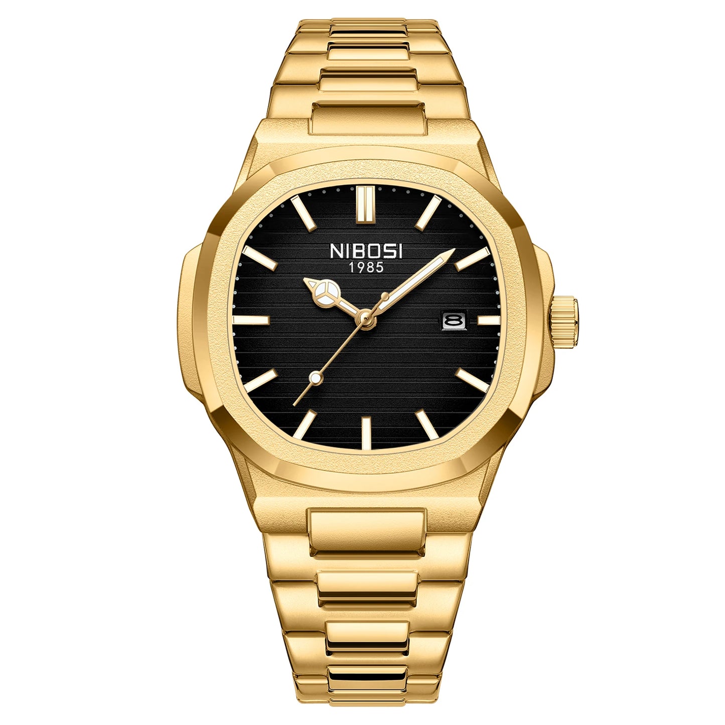 2025 New Luxury Men's Quartz Watches 30M Waterproof Automatic Date Stainless Steel Men's Watch Sport Chronograph Watch for Men Clock