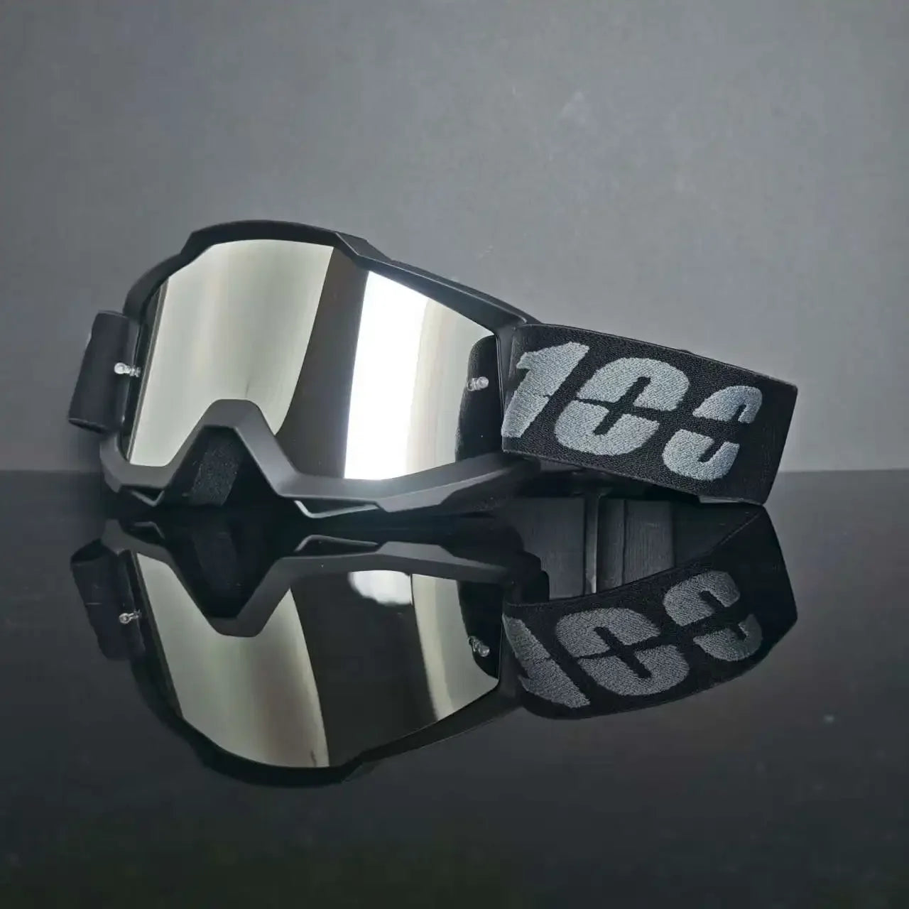Lunettes Moto Course Anti-Poussière Coupe-Vent — Motocross Cyclisme Ski