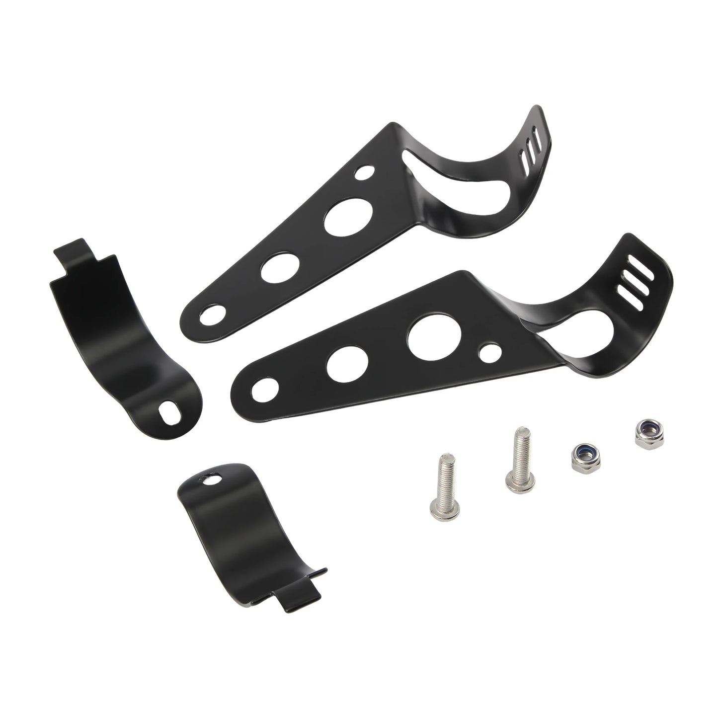 Carcasa universal de faro LED para motocicletas, 5.75 pulgadas, 7 pulgadas, soporte de Base de faro modificado retro para Harley Yamaha Suzuki Cafe Racer