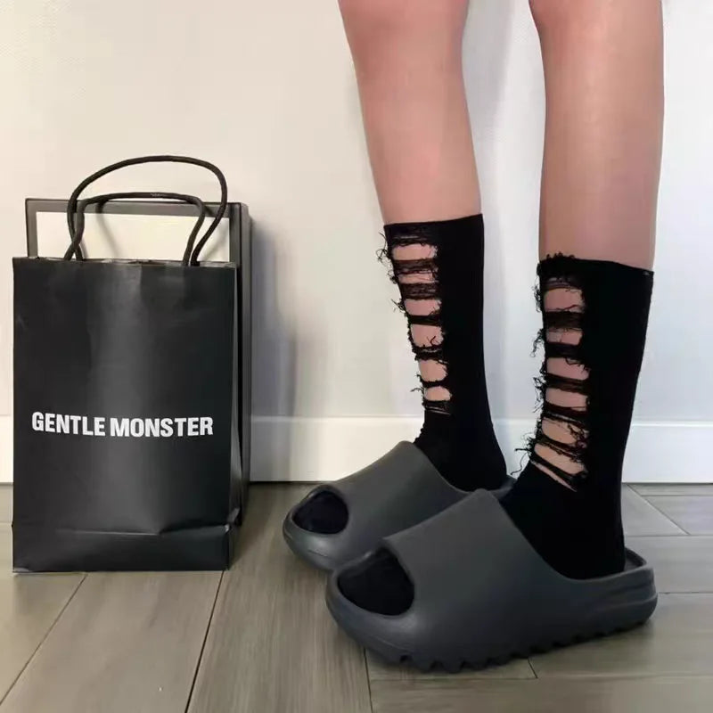 Pantuflas de verano para mujer y hombre, sandalias casuales, zapatos de playa, sandalias de suela blanda, plataforma gruesa, pantuflas antideslizantes de EVA para casa
