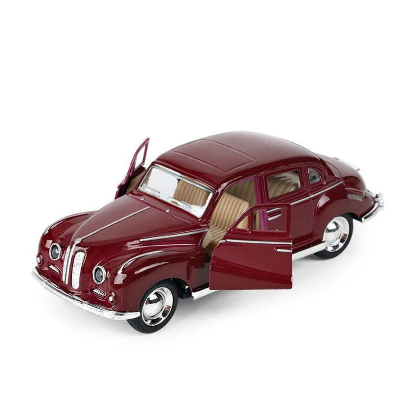 1:32 Diecast Alloy Classic Model Cars Vintage Alloy Toy Car Minicar Collection Retro Model Art Old Car Toys for Boys Gift