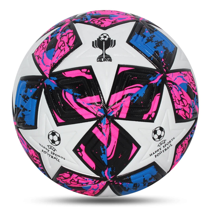 Ballon de Football Taille Officielle 4/5 PU — Sans Couture Match Extérieur
