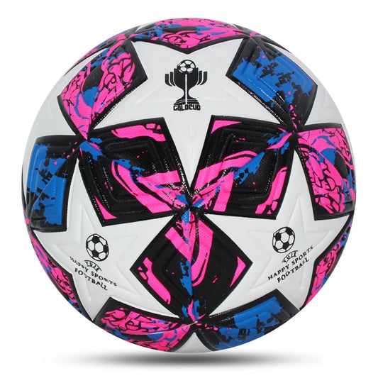 Ballon de Football Taille Officielle 4/5 PU — Sans Couture Match Extérieur
